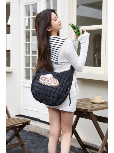 CHIOS CLUB - Chios QQ LOGO Bubble Tote [tote34BK]